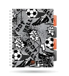kolozeszyt-a5-100k-kratka-pp-coolpack-grey-ball
