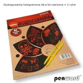 wydrapywanka-hologramowa-a4-czerwona-penword