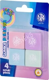 gumka-kwadratowa-pastelowa-astra-pastel-line-4-szt