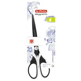 nozyczki-my-pen-18-cm-dla-leworecznych-czarno-biale