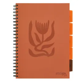 kolozeszyt-strigo-a4-project-book-floral-ceglany-kratka