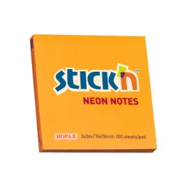 notes-samoprzylepny-76x76-mm-pomaranczowy-neon-100-kartek