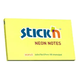 notes-samoprzylepny-127x76mm-zolty-neon-100-sztuk