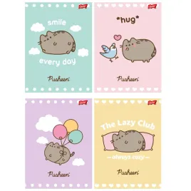 paczka-zeszyt-a5-32k-krata-okladka-laminowana-pusheen-15-sztuk
