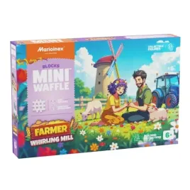 klocki-konstrukcyjne-waffle-mini-farmer-zakrecony-mlyn