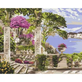 malowanie-po-numerach-brushme-40x50-cm-kwiaty-w-ogrodzie