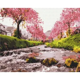 malowanie-po-numerach-brushme-40x50cm-rzeka-przy-sakurze