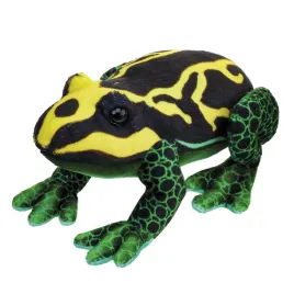 maskotka-zoo-zaba-czarno-zolta-13cm