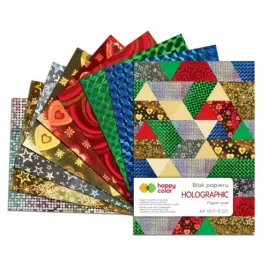 blok-holographic-a4-70g-5-motywow-10-ark-happy-color