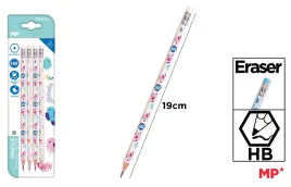 olowek-mp-ptaki-z-gumka-hb-4szt-blister