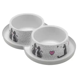 yarro-miska-dla-kota-trendy-podwojna-2x350ml-zakochany-kot