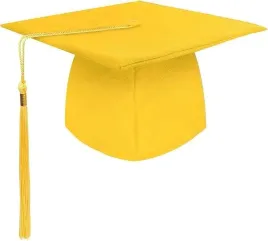 czapka-studencka-absolwenta-z-fredzlem-biret-koniec-studiow-szkoly-zolty