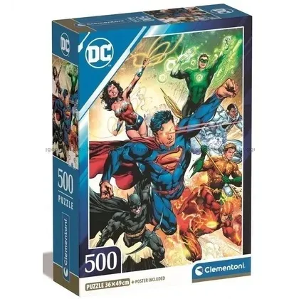 puzzle-500-compact-dc-comics-justice-league-clementoni