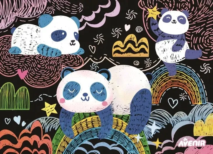 wydrapywanka-pandy-russell-material-drewno