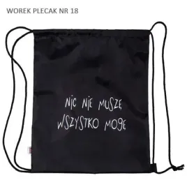 worek-plecak-nic-nie-musze-pajacyk