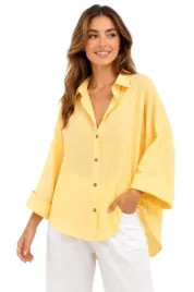 damska-zolta-koszula-oversize-elegancka-luzna-bluzka-z-mankietami-rozmiar-s