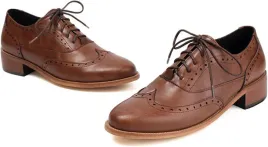 damskie-buty-skorzane-vintage-roz-37-eleganckie-sznurowane-retro-styl
