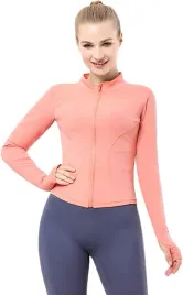 damska-bluza-sportowa-rozpinana-lososiowa-fitness-joga-rozmiar-m