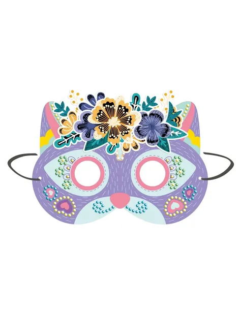 ozdob-maske-koty-russell-material-drewno