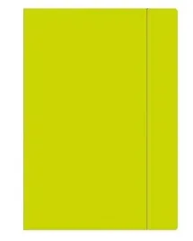 teczka-z-gumka-a4-fluo-limonkowa-10szt-interdruk