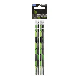 olowek-z-gumka-hb-football-4-sztuki-starpak