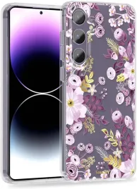 scorpify-etui-do-samsung-galaxy-s24-plus-bezbarwne-kwiaty