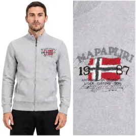 napapijri-baccon-med-grey-baweleniania-szara-rozpinana-bluza-haft-z-logo-s