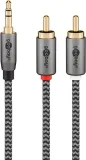 kabel-audio-jack-2x-rca-goobay-plus-textil-3m-certyfikat-ce-weee