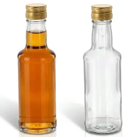 butelka-szklana-200ml-dorica-zakretka-sok-wino-nalewki-oliwa-bezbarwna