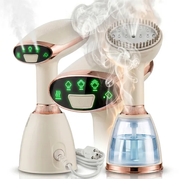 PAROWNICA DO UBRAŃ STEAMER RĘCZNY PRASOWANIE PARĄ W PIONIE 1500W DO FIRAN