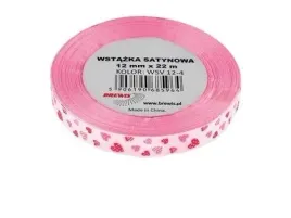 wstazka-satynowa-serca-rozowa-12mmx22m-brewis