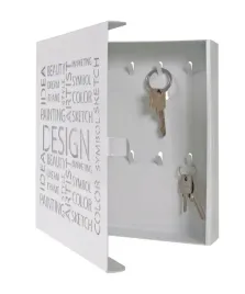 skrzynka-na-klucze-design-biala-metal-22x24x5
