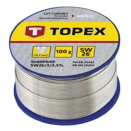 lut-cynowy-60percent-sn-drut-0-7-mm-100-g