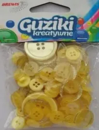 guziki-kreatywne-zolte-40g-brewis