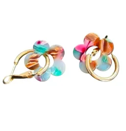kolczyki-hoop-kwiaty-marmurkowe-teczowe-2cm-para