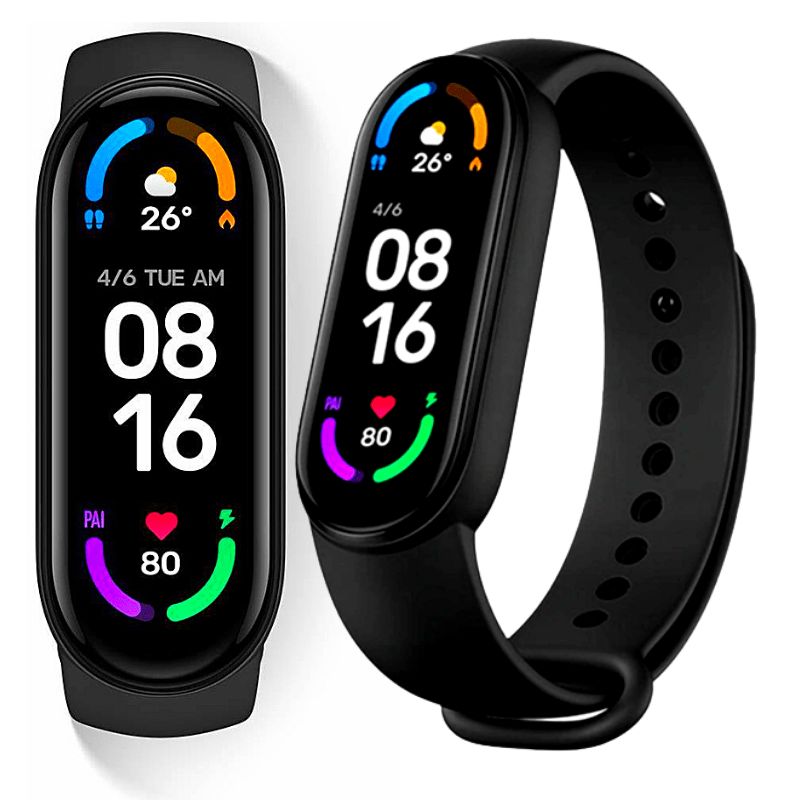 xiaomi-mi-band-6-opaska-sportowa-dodatkowy-pasek-ciemnozielony