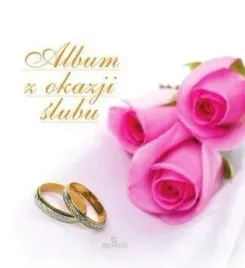 album-z-okazji-slubu-rozowe-roze