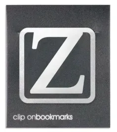 metalowa-zakladka-litera-z-clip-on