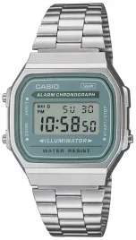 zegarek-unisex-casio-vintage-a168wa-3ayes-retro-digital-green-face