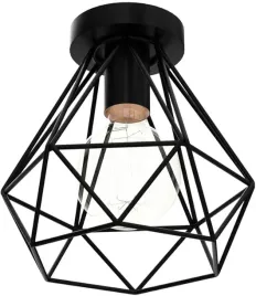 lampa-sufitowa-w-stylu-vintage-loft-czarna-metalowa-zarowka-e27