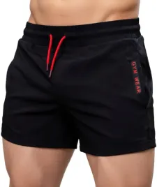 krotkie-spodenki-meskie-sportowe-czarne-z-czerwonymi-sznurkami-rozmiar-xl