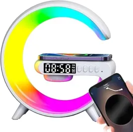lampka-led-rgb-glosnik-ladowarka-indukcyjna-zegar-radio-budzik-bluetooth