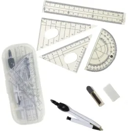 zestaw-geometryczny-precyzyjny-cyrkiel-linijka-olowek-ekierki-etui-9-el