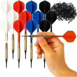 12-rzutek-dart-zestaw-lotek-do-gry-w-darta-200-grotow-piorka-rzutki-lotki