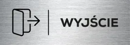 tabliczka-wyjscie-nowoczesna-tabliczka-nierdzewna-20x7-cm-grawerowana