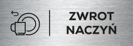 tabliczka-zwrot-naczyn-nowoczesna-tabliczka-nierdzewna-20x7-grawerowana