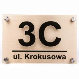 nowoczesna-tabliczka-adresowa-3d-na-brazowym-tle-z-nadrukiem-uv-32x21-cm