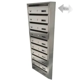 skrzynka-nierdzewna-lokatorska-skosna-10-skrytek-slimbox-10n-walewski
