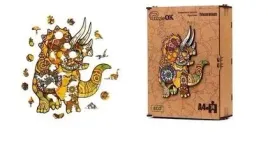 puzzle-drewniane-eko-74-triceratops-a4-puzzleok
