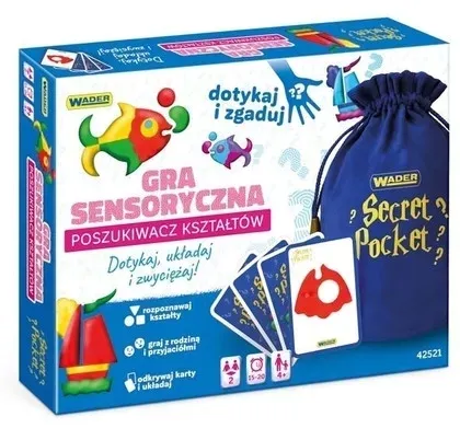 Gra Sensoryczna Poszukiwacz kształtów /Wader